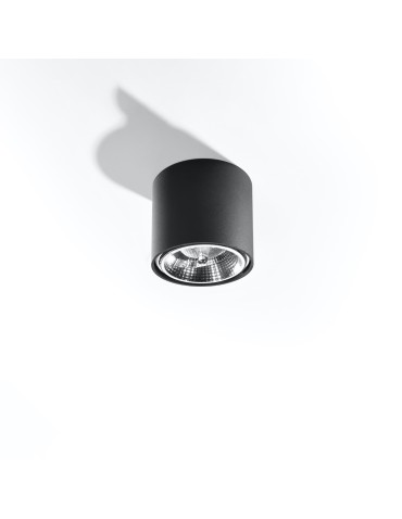 Sollux Plafon TIUBE czarny SL.0697 - produkt 2