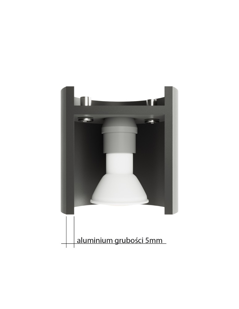 Sollux Plafon TIUBE czarny SL.0697 Sollux Plafon TIUBE czarny SL.0697