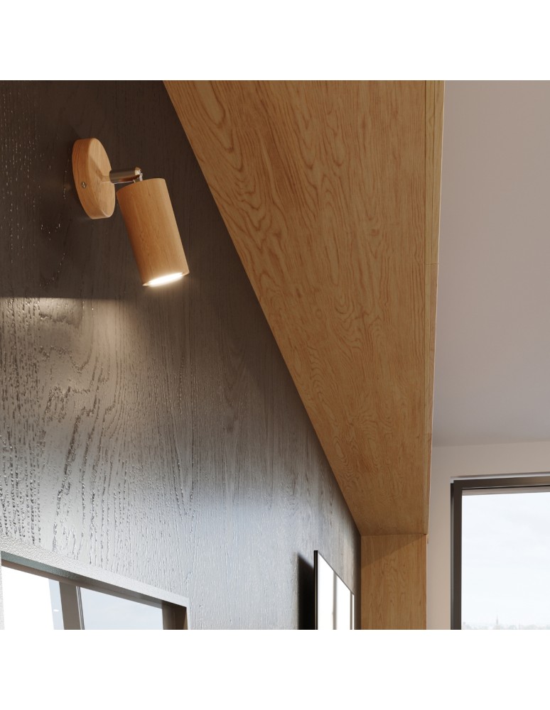 Sollux Kinkiet BERG naturalne drewno SL.0701 Sollux Kinkiet BERG naturalne drewno SL.0701