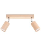 Sollux Plafon BERG 2 naturalne drewno SL.0702 Sollux Plafon BERG 2 naturalne drewno SL.0702