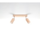 Sollux Plafon BERG 2 naturalne drewno SL.0702 Sollux Plafon BERG 2 naturalne drewno SL.0702