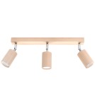 Sollux Plafon BERG 3 naturalne drewno SL.0703 Sollux Plafon BERG 3 naturalne drewno SL.0703