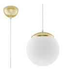 Sollux Lampa wisząca UGO 20 złota SL.0715 Sollux Lampa wisząca UGO 20 złota SL.0715