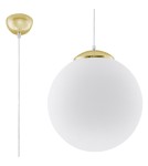 Sollux Lampa wisząca UGO 30 złota SL.0716 Sollux Lampa wisząca UGO 30 złota SL.0716