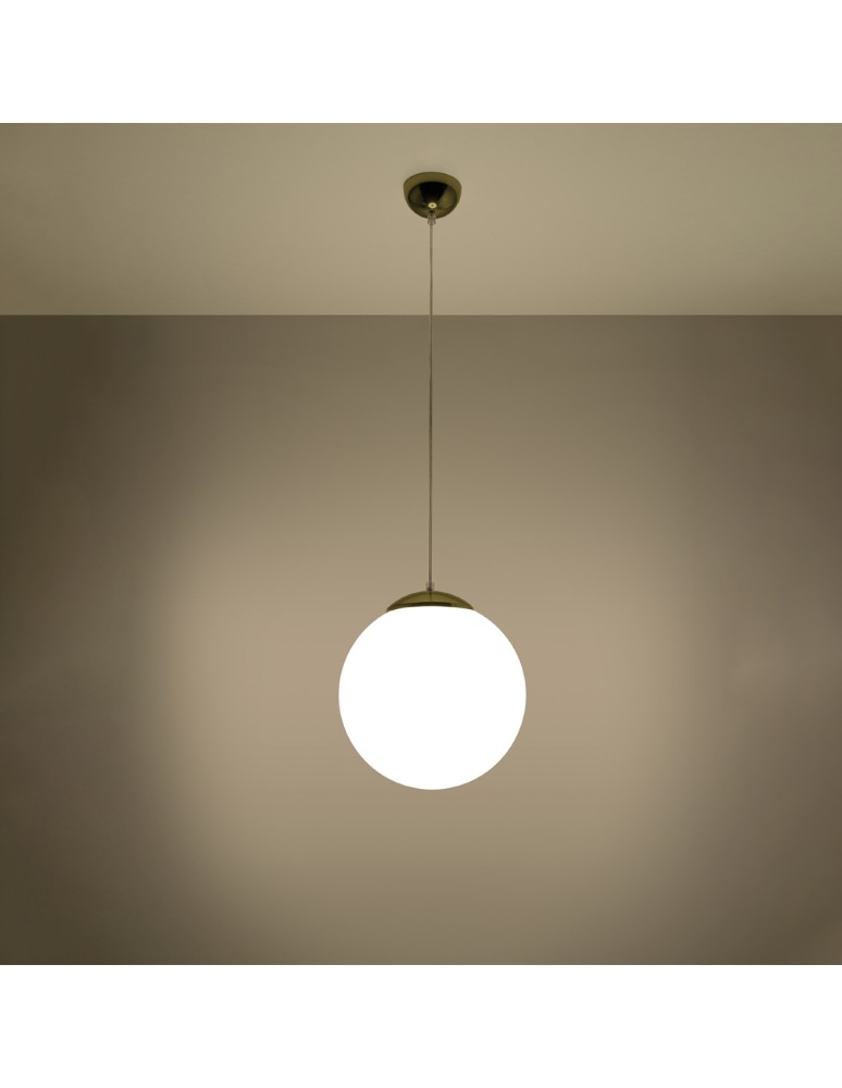 Sollux Lampa wisząca UGO 30 złota SL.0716 Sollux Lampa wisząca UGO 30 złota SL.0716