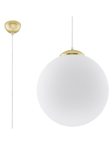 Sollux Lampa wisząca UGO 40 złota SL.0717