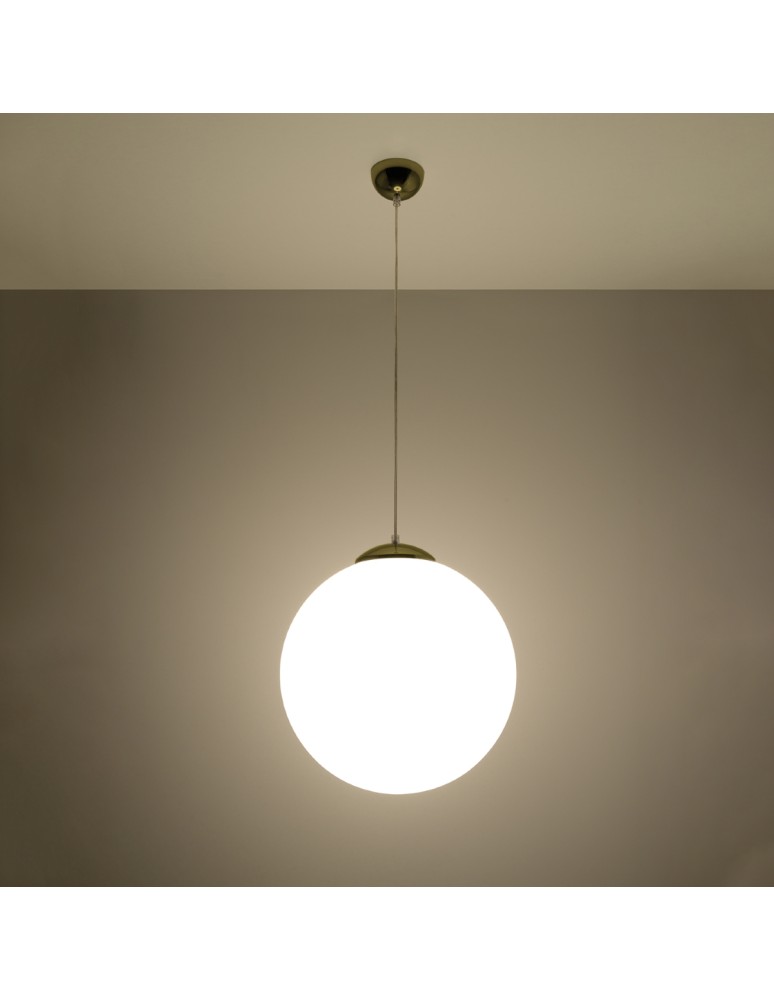 Sollux Lampa wisząca UGO 40 złota SL.0717 Sollux Lampa wisząca UGO 40 złota SL.0717