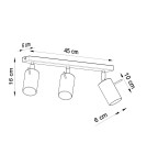 Sollux Plafon RING 3 chrom SL.0729 Sollux Plafon RING 3 chrom SL.0729