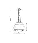 Żyrandole - Sollux Żyrandol BELLA 60 biały SL.0733 - product 4