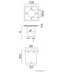 Lampy najazdowe i gruntowe - SU-MA Leda ST 5024 B Najazdowa - product 4