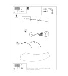 Kinkiety - Sollux Kinkiet ceramiczny HATTOR SL.0837 - product 5