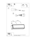 Kinkiety - Sollux Kinkiet ceramiczny SUBANI SL.0840 - product 5