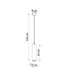Lampy wiszące - Sollux Lampa wisząca ceramiczna NANCY SL.0843 - product 4