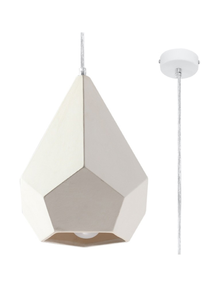 Sollux Lampa wisząca ceramiczna PAVLUS SL.0844 Sollux Lampa wisząca ceramiczna PAVLUS SL.0844
