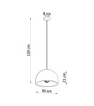 Sollux Lampa wisząca PABLITO SL.0847 Sollux Lampa wisząca PABLITO SL.0847