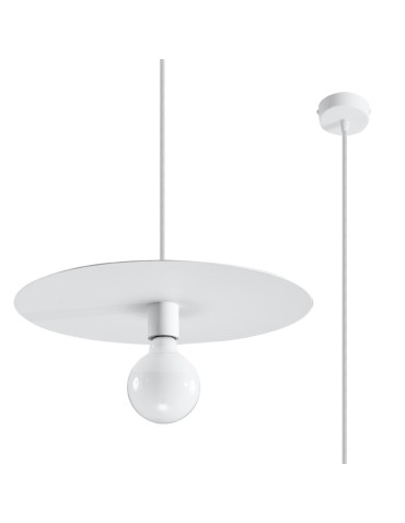Sollux Lampa wisząca FLAVIO biała SL.0852