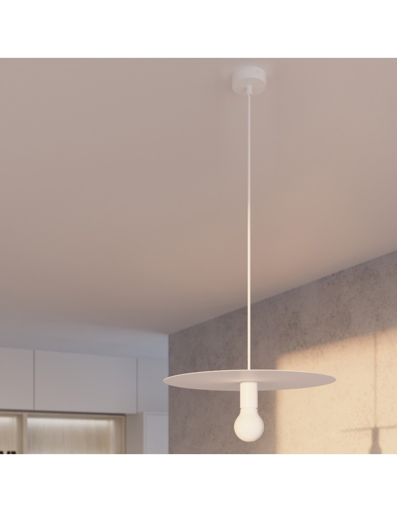 Sollux Lampa wisząca FLAVIO biała SL.0852 Sollux Lampa wisząca FLAVIO biała SL.0852