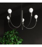 Sollux Żyrandol PICCOLO 3 czarny SL.0856 Sollux Żyrandol PICCOLO 3 czarny SL.0856