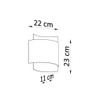 Sollux Kinkiet IMPACT biały SL.0857 Sollux Kinkiet IMPACT biały SL.0857