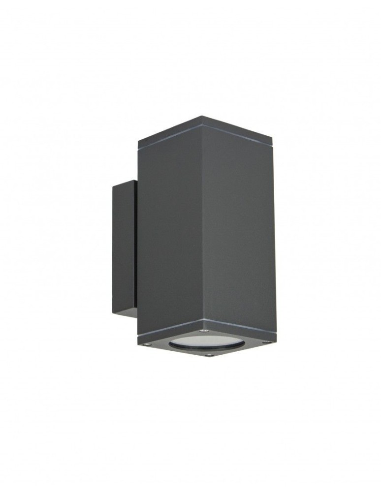 Kinkiety zewnętrzne - SU-MA ADELA MIDI 2xGU10 Kinkiet IP54 M1460 DG - produkt kolory-swiatla.pl 1