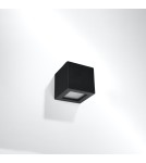 Kinkiety - Sollux Kinkiet ceramiczny LEO czarny SL.0872 - product 2