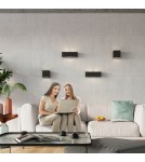 Kinkiety - Sollux Kinkiet ceramiczny LEO czarny SL.0872 - product 7