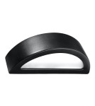 Kinkiety - Sollux Kinkiet ceramiczny ATENA czarny SL.0874 - product 1