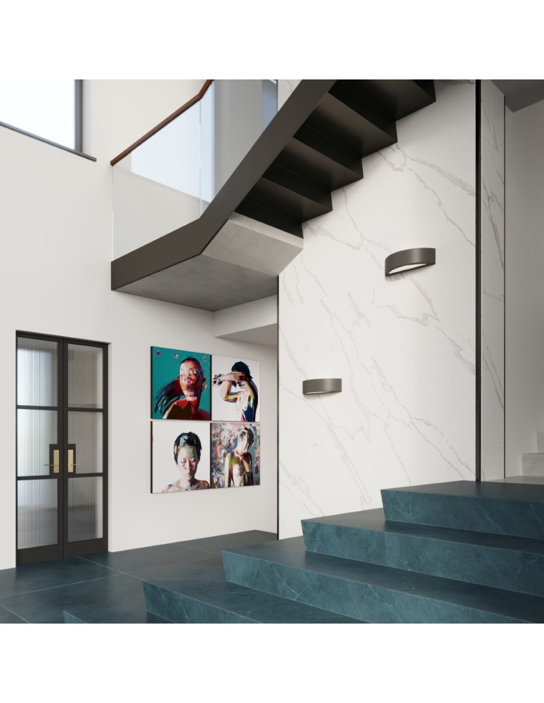 Sollux Kinkiet ceramiczny ATENA czarny SL.0874