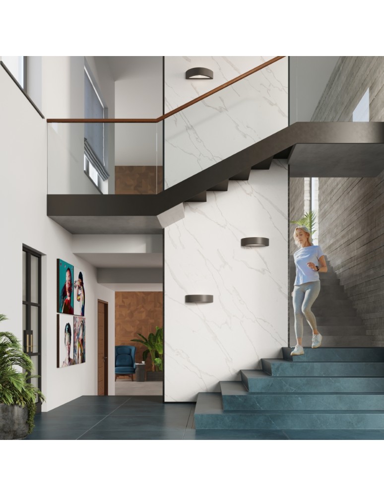 Sollux Kinkiet ceramiczny ATENA czarny SL.0874