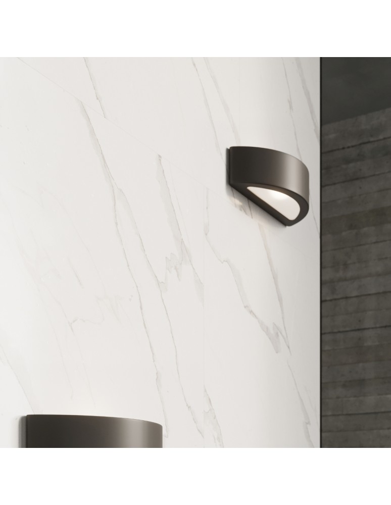 Sollux Kinkiet ceramiczny ATENA czarny SL.0874