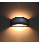 Kinkiety - Sollux Kinkiet ceramiczny PONTIUS szary SL.0875 - product 3
