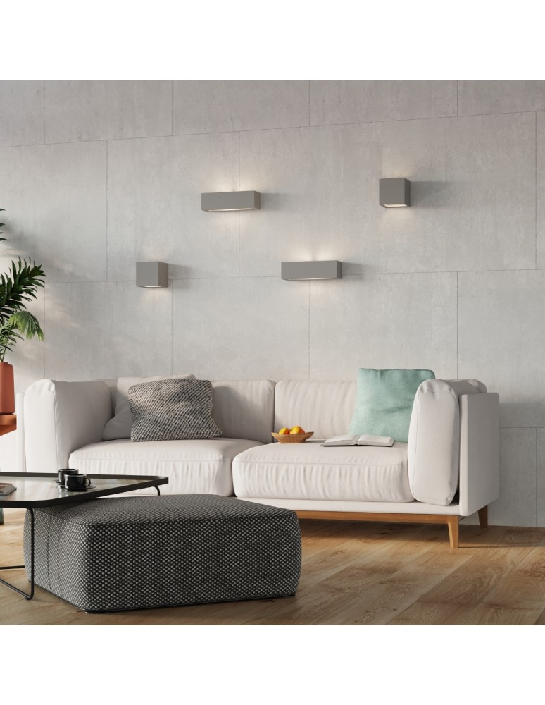 Sollux Kinkiet ceramiczny VEGA szary SL.0877 Sollux Kinkiet ceramiczny VEGA szary SL.0877