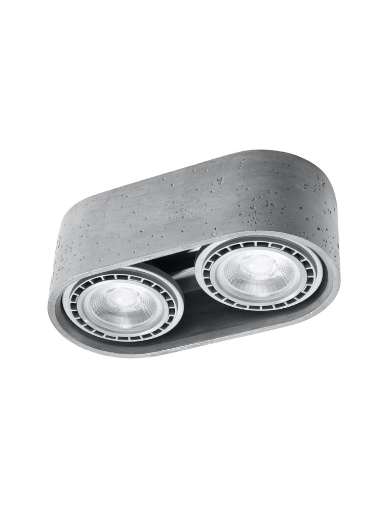 Sollux Plafon BASIC 2 beton SL.0882 Sollux Plafon BASIC 2 beton SL.0882