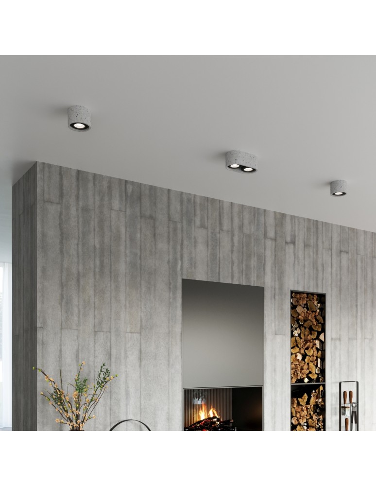Sollux Plafon BASIC 2 beton SL.0882 Sollux Plafon BASIC 2 beton SL.0882