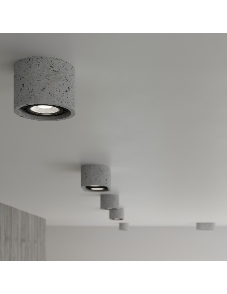 Sollux Plafon BASIC 2 beton SL.0882 Sollux Plafon BASIC 2 beton SL.0882