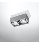Sollux Plafon QUATRO 2 beton SL.0884 Sollux Plafon QUATRO 2 beton SL.0884