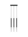 Sollux Lampa wisząca MOZAICA 3L czarny/chrom SL.0886 Sollux Lampa wisząca MOZAICA 3L czarny/chrom SL.0886