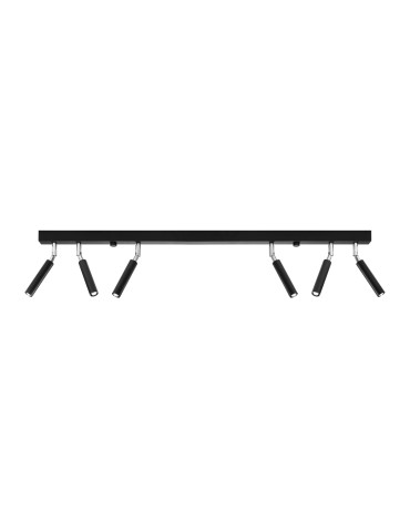 Sollux Plafon EYETECH 6 czarny SL.0901