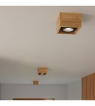 Sollux Plafon QUATRO 2 naturalne drewno SL.0916 Sollux Plafon QUATRO 2 naturalne drewno SL.0916