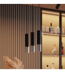 Lampy wiszące - Sollux Lampa wisząca LOOPEZ 2 czarny/chrom SL.0941 - product 8