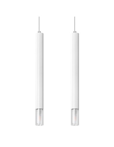 Sollux Lampa wisząca WEZYR 2 biała SL.0958
