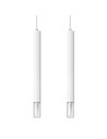Sollux Lampa wisząca WEZYR 2 biała SL.0958