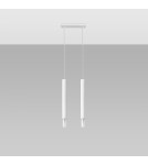 Sollux Lampa wisząca WEZYR 2 biała SL.0958 Sollux Lampa wisząca WEZYR 2 biała SL.0958