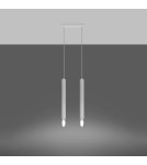 Sollux Lampa wisząca WEZYR 2 biała SL.0958 Sollux Lampa wisząca WEZYR 2 biała SL.0958