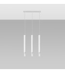 Sollux Lampa wisząca WEZYR 3 biała SL.0959 Sollux Lampa wisząca WEZYR 3 biała SL.0959