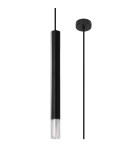 Sollux Lampa wisząca WEZYR 1 czarna SL.0960 Sollux Lampa wisząca WEZYR 1 czarna SL.0960