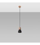 Sollux Lampa wisząca QUBIC czarna SL.0963 Sollux Lampa wisząca QUBIC czarna SL.0963