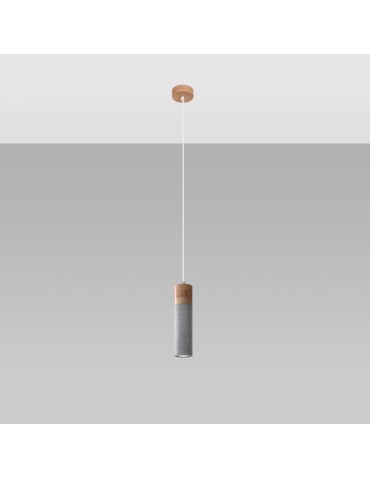 Sollux Lampa wisząca ZANE 1 szara SL.0965 - produkt 2