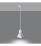 Lampy wiszące - Sollux Lampa wisząca TALEJA 1 biała [E27] SL.0983 - product 3