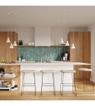 Lampy wiszące - Sollux Lampa wisząca TALEJA 1 biała [E27] SL.0983 - product 6